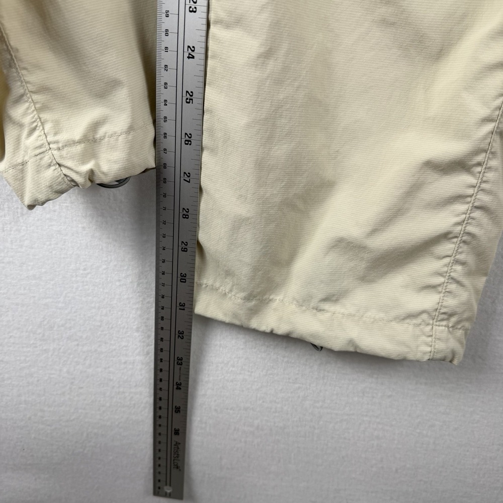 Mammut Womens Pants Sz 8 Cargo Zip Ivory Gorpcore Outdoor Granola Hiking Utility - Picture 11 of 13